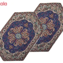 رومیزی ترمه مدل Carbon5/5 مجموعه 5 عددی