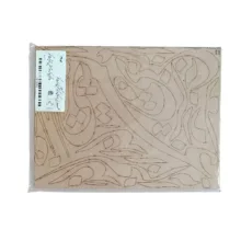 اسلایس چوبی مدل حروف کالیگرافی عمری به هر کوی و گذر کد 32-200cm بسته دو عددی