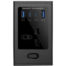 چندراهی برق پرودو مدل Universal GaN Multiport Adapter PDUNS8430BK