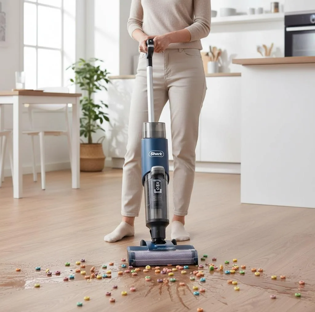 جاروبرقی مخزن‌دار 200 وات شارک مدل Hydro Vac