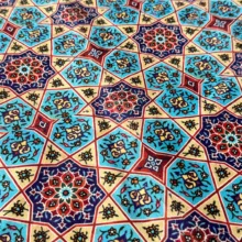 ست رومیزی 4 تکه مدل فیروزه