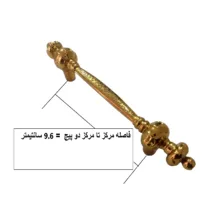 دستگیره کمد و کابینت مدل SALL96 بسته 10 عددی