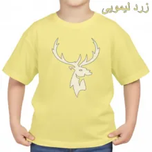 تی‌شرت آستین کوتاه بچگانه مدل گوزن کد p1