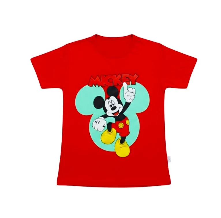 تی شرت آستین کوتاه بچگانه مدل Mickey Mouse