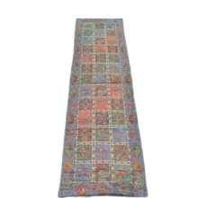 رومیزی ترمه مدل ماه طرح خشتی