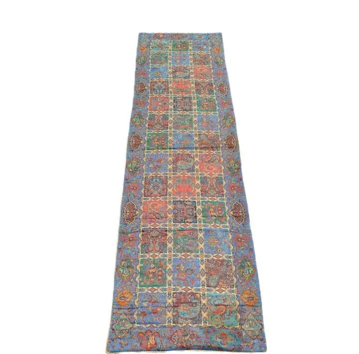 رومیزی ترمه مدل ماه طرح خشتی