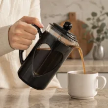 فرنچ پرس مدل قلبی گنجایش 600 میلی لیتر