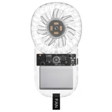 پنکه دستی مدل  TRASNPARENT CARD FAN
