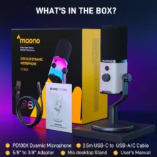 میکروفون استودیویی مائونو مدل PD100x RGB