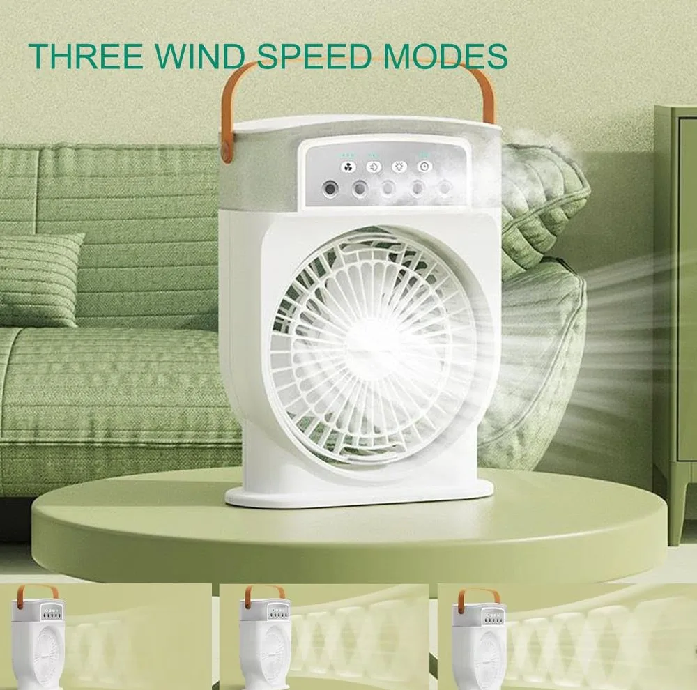 پنکه شارژی مدل Mini Portable Cooling Fan ظرفیت 1500 میلی آمپر ساعت