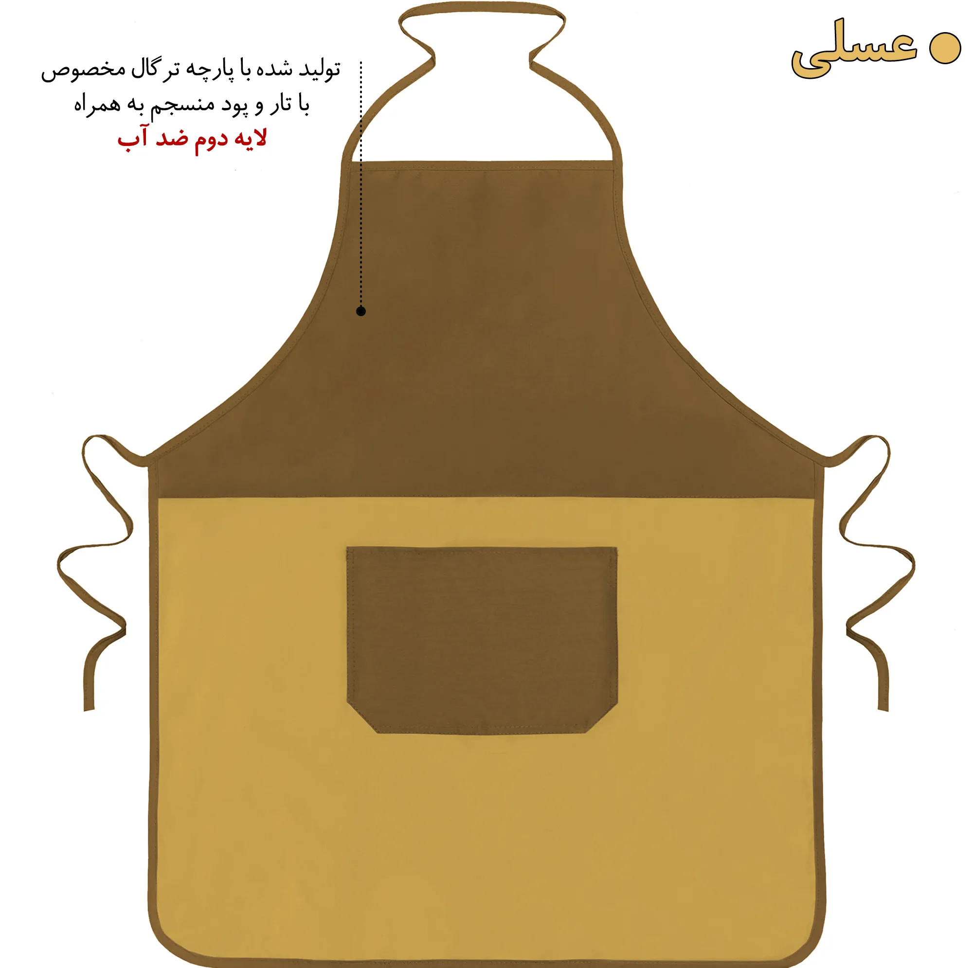 پیشبند آشپزخانه راولا کد N909
