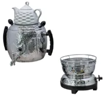 سماور گازی آکماز مدل سه کاره D60 ظرفیت 6 لیتر
