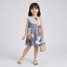 سارافون دخترانه مدل Blu.Flo کد S5