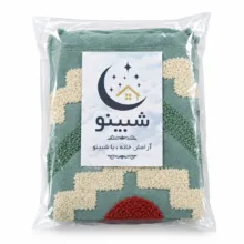 کاور کوسن شبینو مدل ترک برجسته سایز ۴۵×۴۵ سانتی متر