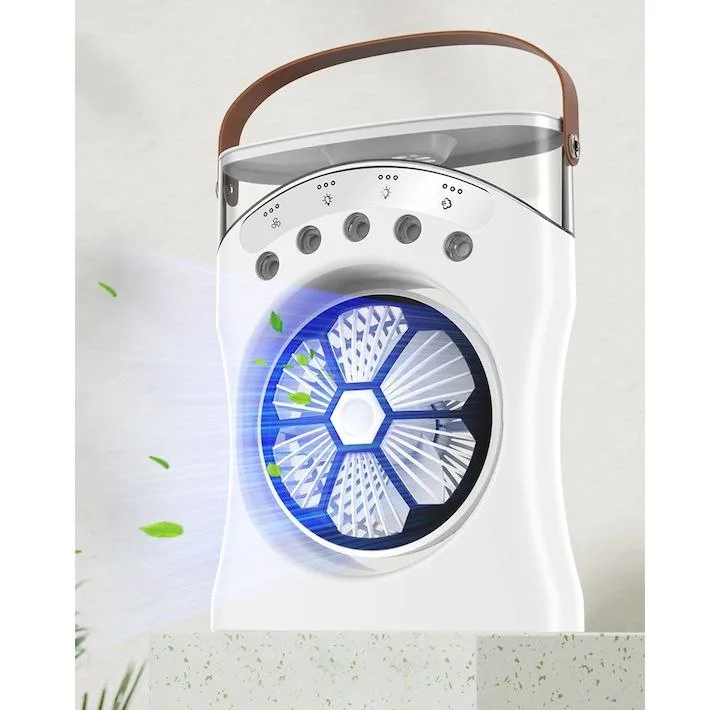 پنکه شارژی مدل مه پاش کد M2053 ظرفیت 3600 میلی آمپر