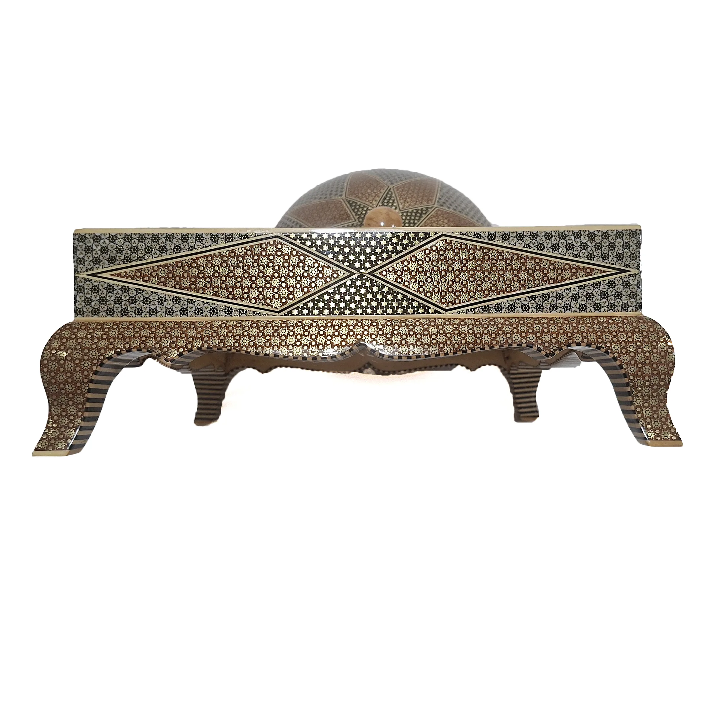 شکلات خوری خاتم کاری طرح قدسی کد 02