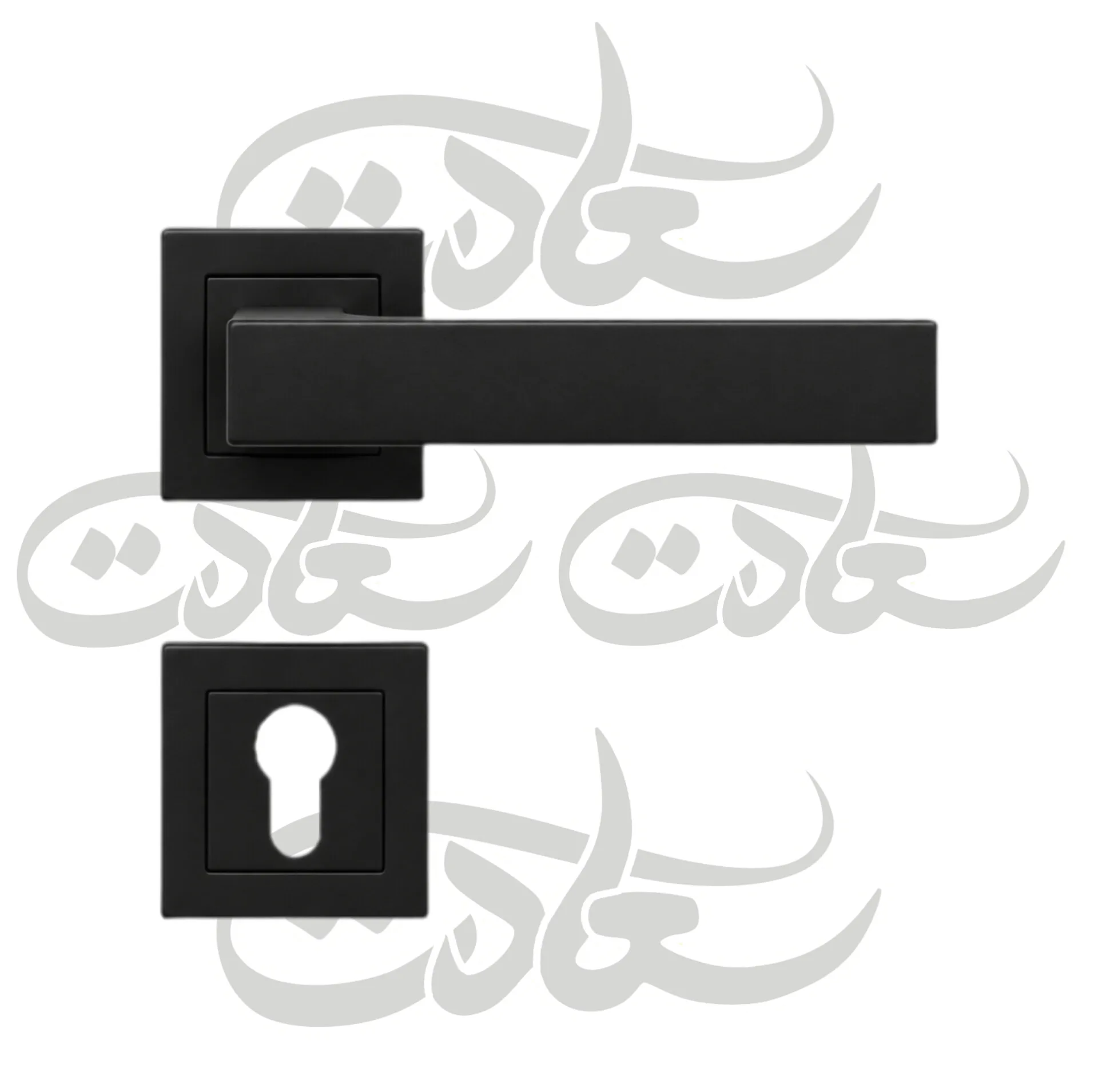دستگیره درب کد 12 مدل رزت  کلیدی استاندارد مجموعه سه عددی
