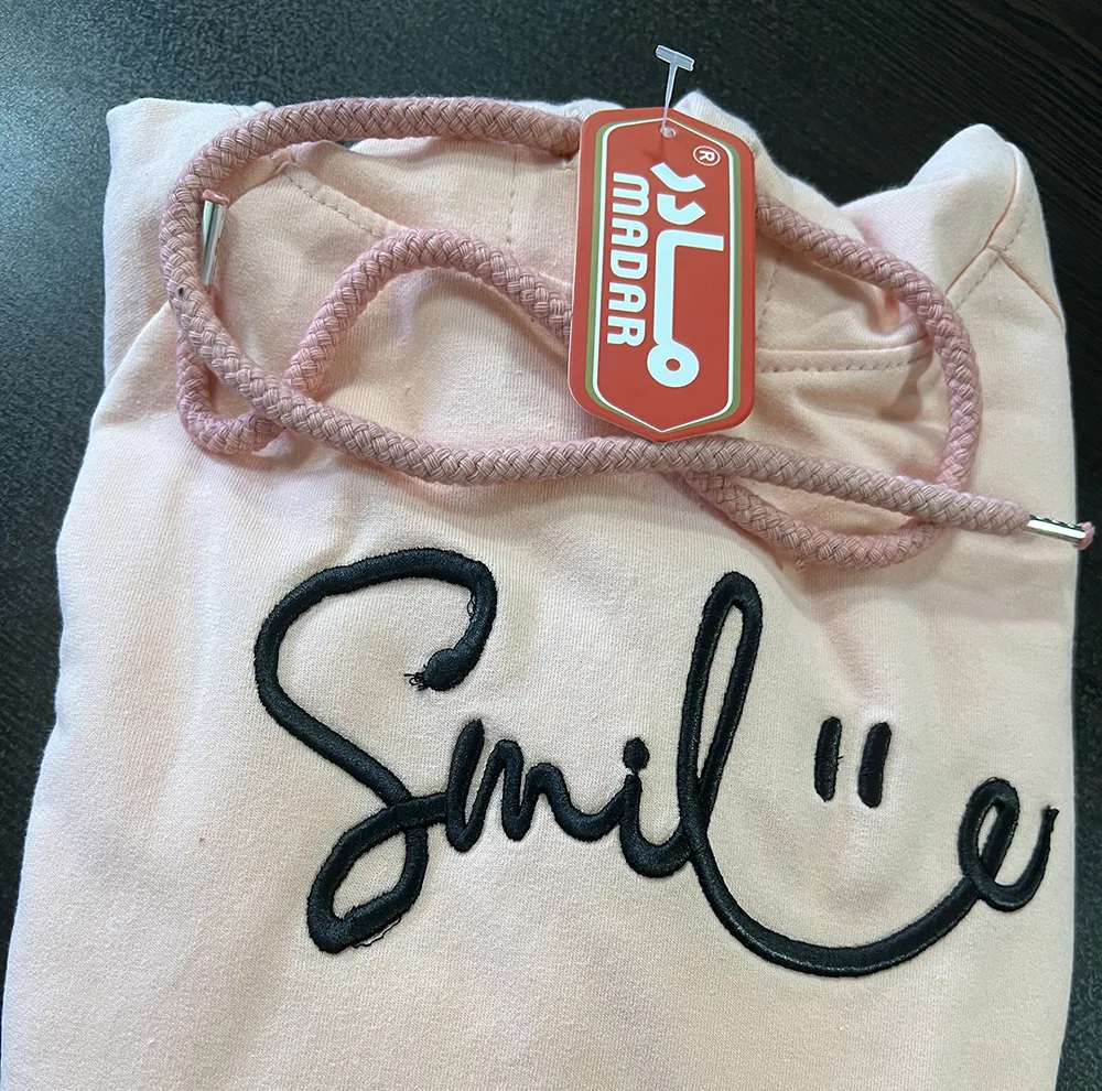 هودی دخترانه مادر مدل smile
