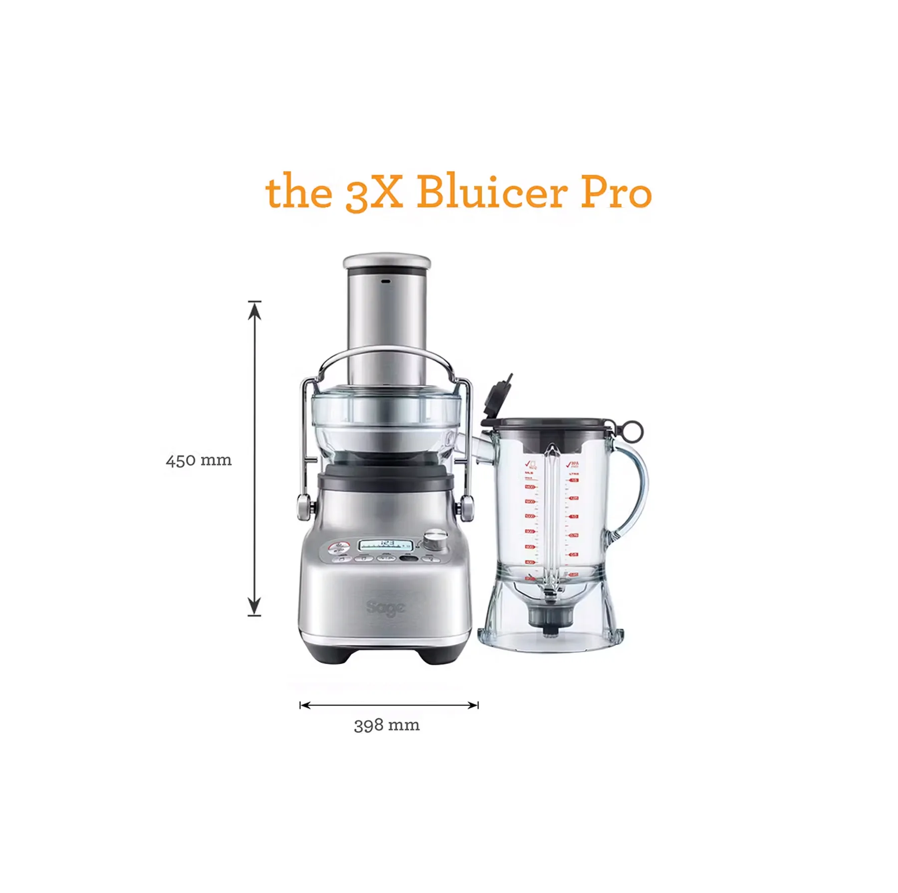 آبمیوه گیری سیج مدل SJB815BSS