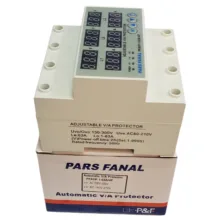 محافظ ولتاژ ۶۳ آمپر سه فاز پارس فانال مدل PFA63