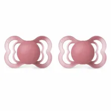 پستانک ارتودنسی بیبس مدل supreme Silicone کد 260397 مناسب +6 ماه بسته 2 عددی