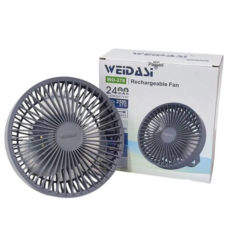 پنکه رومیزی مدل WD-279 ظرفیت 2400 میلی آمپر بر ساعت