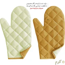 دستکش فر راولا کد N102 مجموعه 2 عددی