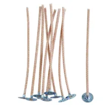 فیتیله شمع مدل تابیده کد TAB15100 بسته 100 عددی