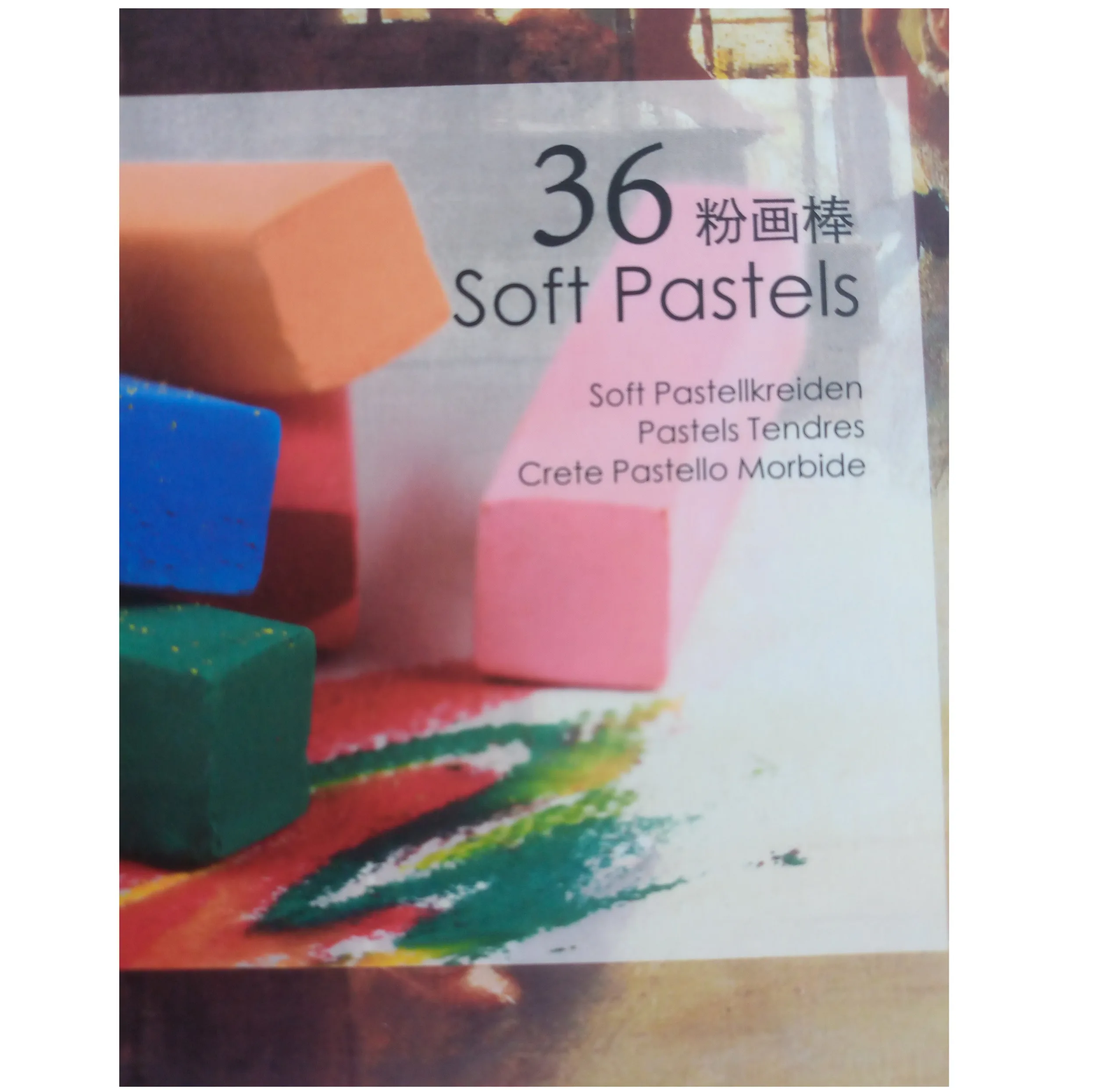 پاستل گچی 36 رنگ مدل marco fine art