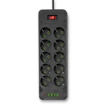 چندراهی برق پاورسوکت مدل F35U-Type-C