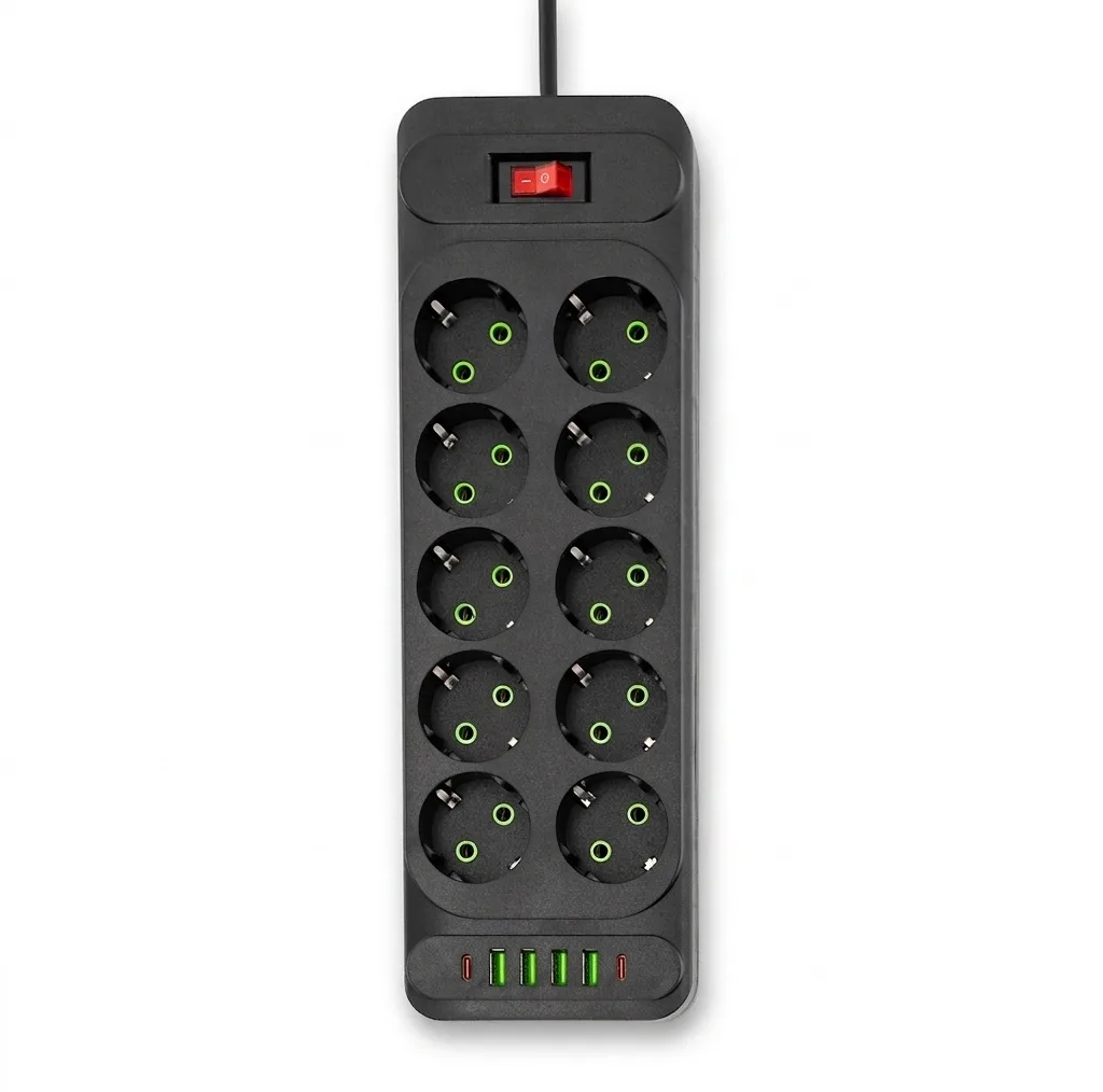 چندراهی برق پاورسوکت مدل F35U-Type-C