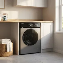ماشین لباسشویی اتوماتیک ایکس ویژن مدل TP92-BSD ظرفیت 9 کیلوگرم