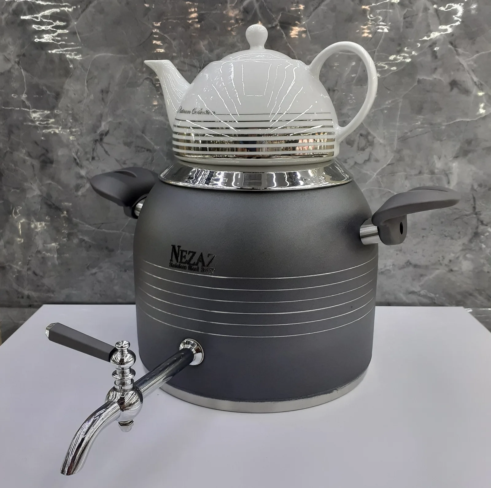 ست کتری و قوری نزاز کد 3031