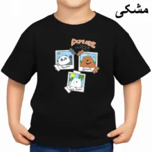 تی‌شرت آستین کوتاه بچگانه مدل سه خرس کد v10