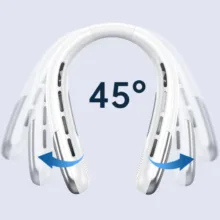 پنکه گردنی مدل Neck Cooling Fan 2026 ظرفیت ۴۰۰۰ میلی آمپر ساعت