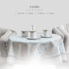 رومیزی ترمه عدل طرح وزیری