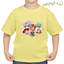 تی‌شرت آستین کوتاه بچگانه مدل انیمیشن ها