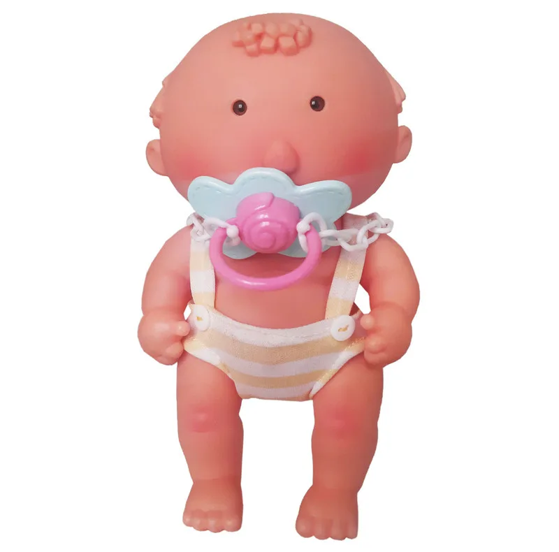 عروسک ناب سل مدل نخودی موزیکال عطری کد BABY FUNNY NO.XMY3040B ارتفاع 18 سانتی متر