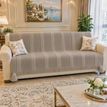 شال مبل و تخت هنرمند مدل گیس بافت کد 89-96 سایز 200×150 سانتی‌متر
