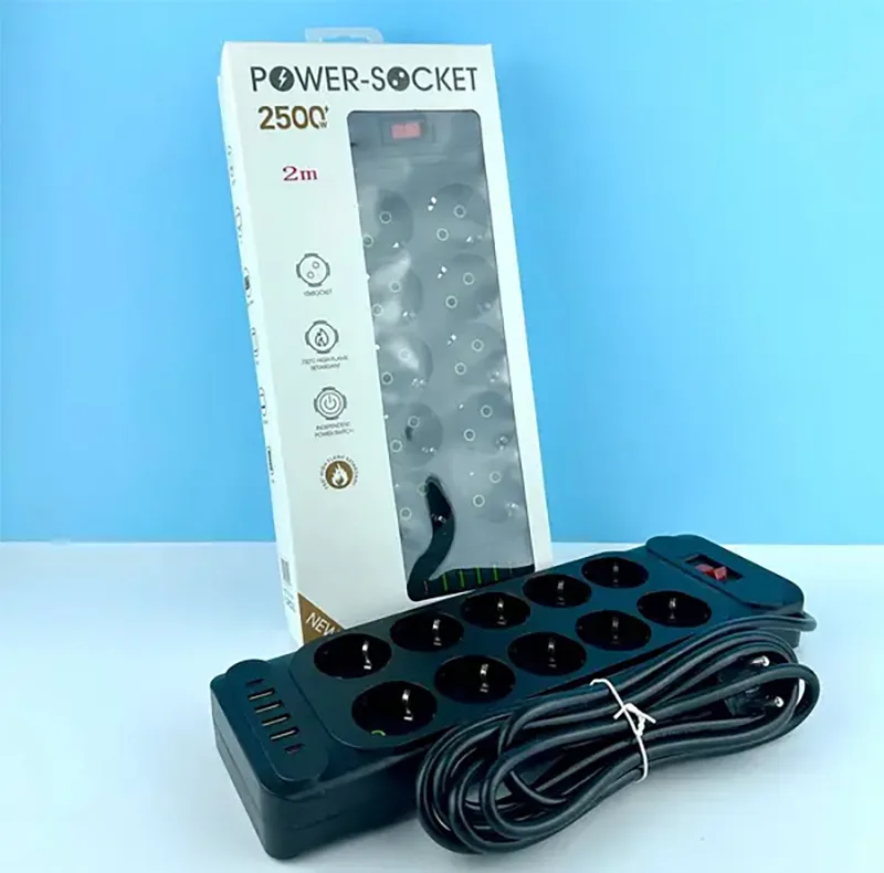 چندراهی برق پاورسوکت مدل F35U-Type-C