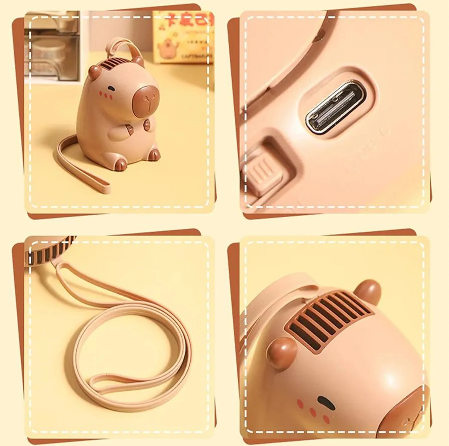 پنکه دستی مدل CAPYBARA