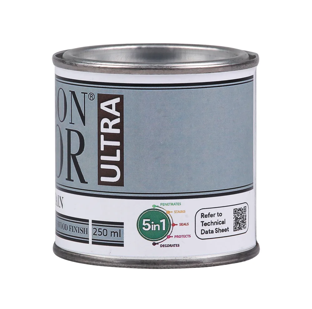 رنگ چوب و ترموود قهوه ای برمه ای هیکسون دکور مدل Ultra BU حجم 250 میلی لیتر
