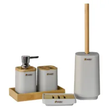 ست سرویس بهداشتی شاهین 5 تکه مدل sh2290