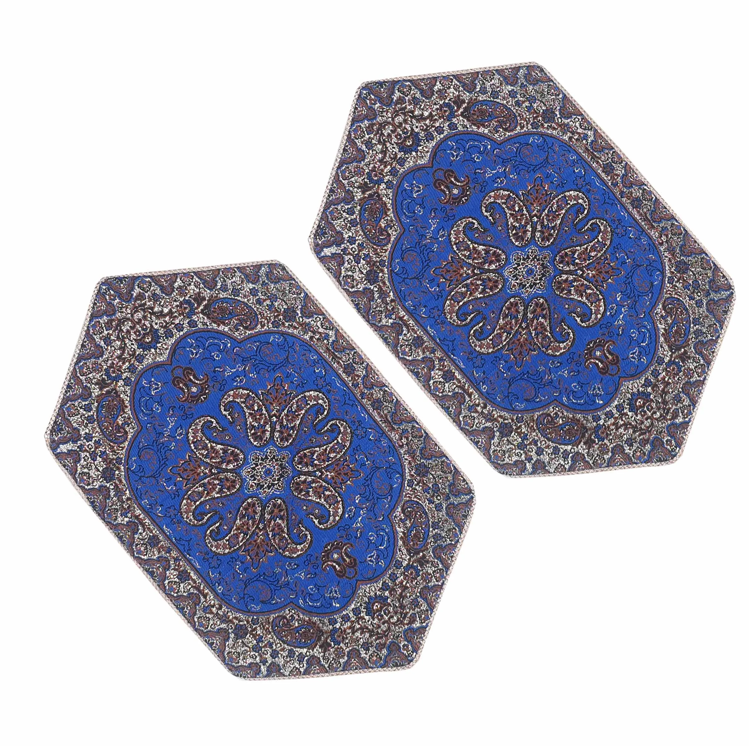 ست سه تکه رومیزی ترمه مدل نسترن کد BUC3-3
