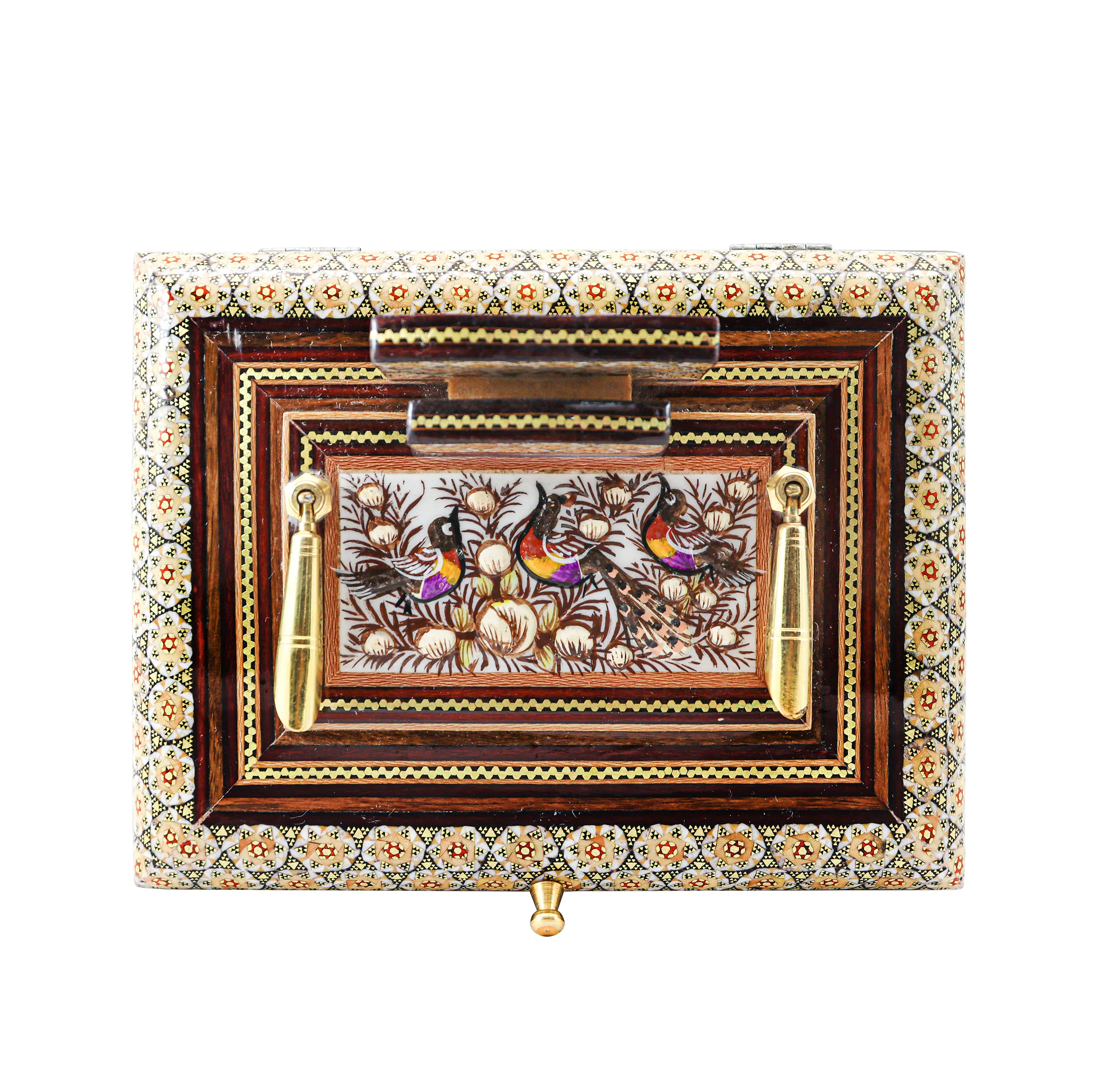 قلمدان خاتم کاری مدل دانشجویی کد Br20p15-2f2