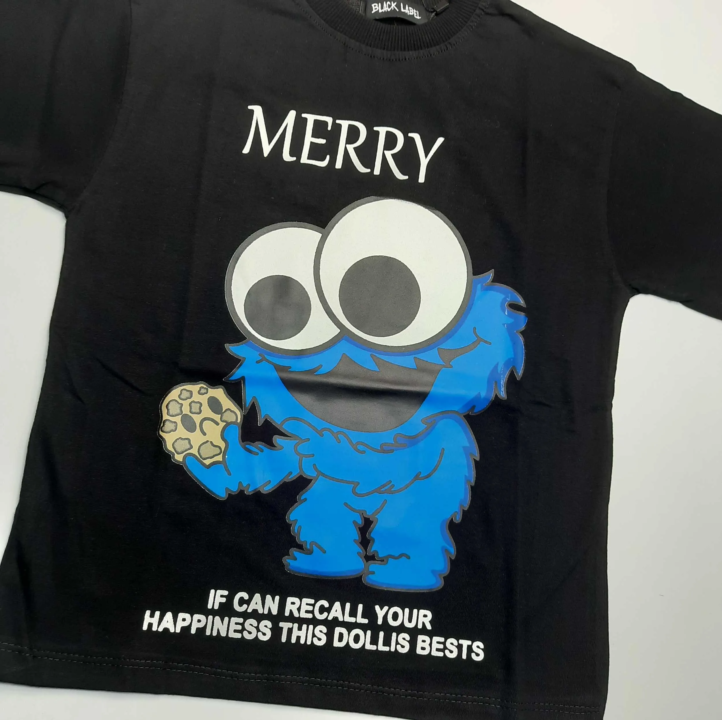 تی‌شرت لانگ آستین کوتاه بچگانه مدل Merry
