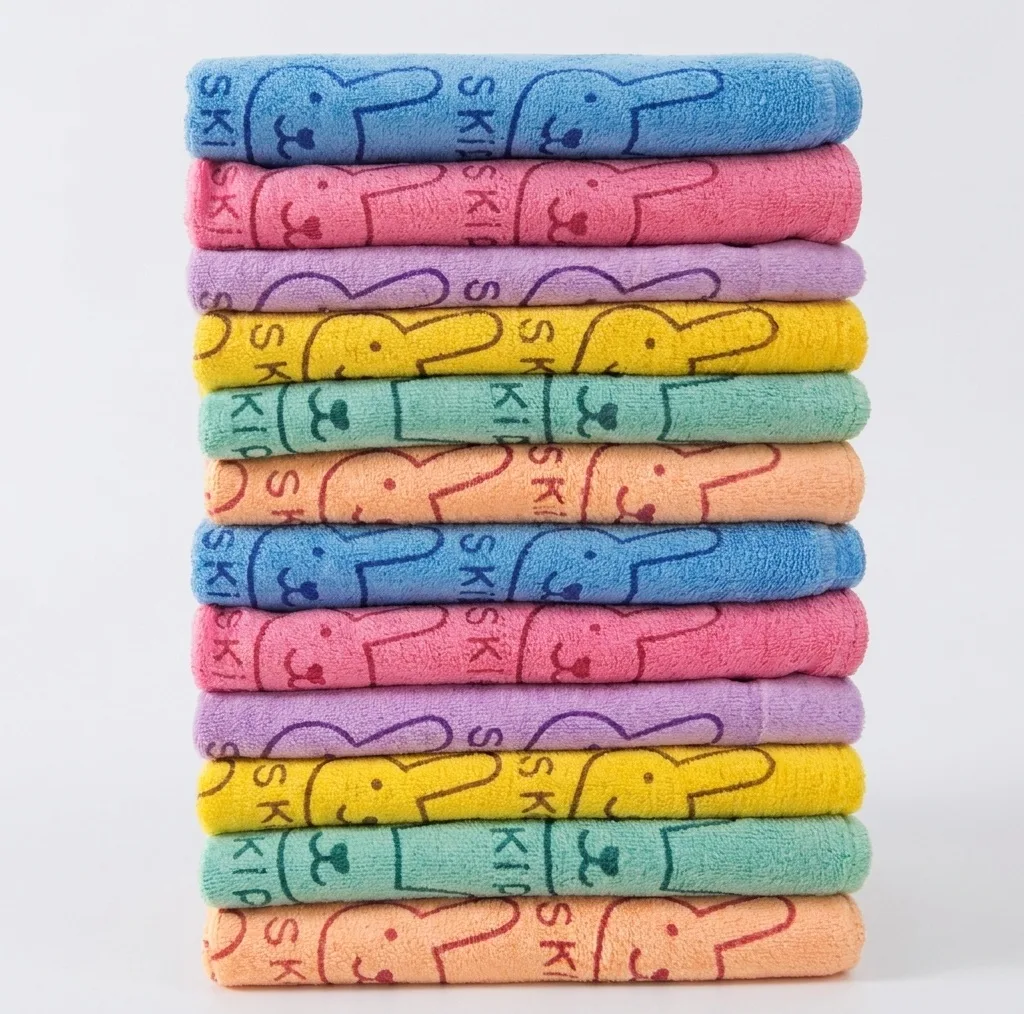 دستمال آشپزخانه طرح خرگوشی مدل MEF1 بسته 12 عددی