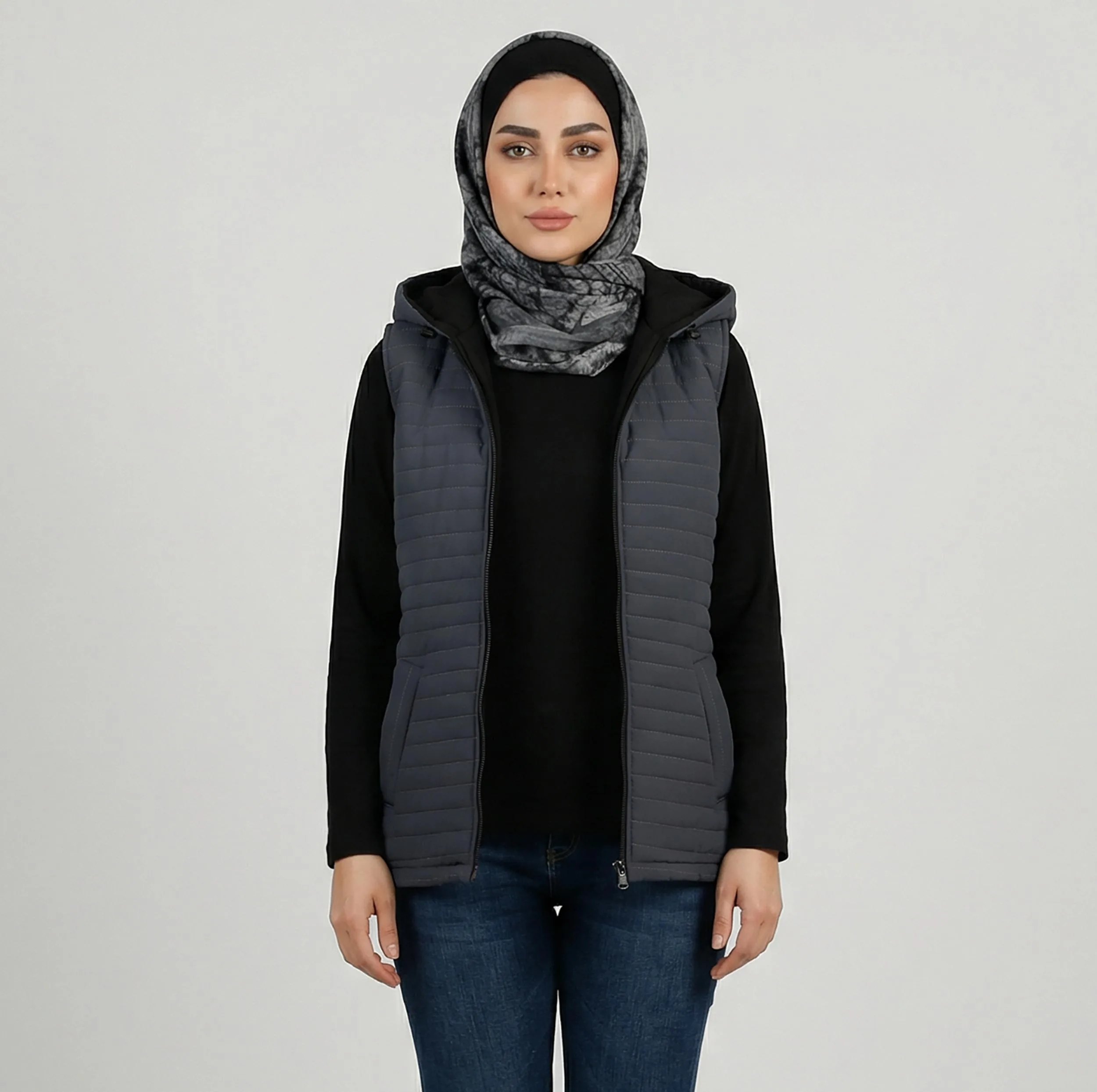 پافر زنانه السانا مدل بهرانوش کد 2415