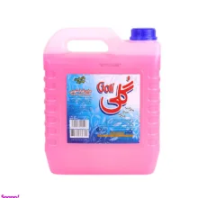 مایع ظرفشویی گلی صورتی مقدار 4 کیلوگرمی