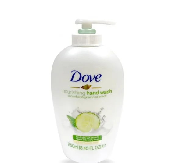 مایع دستشویی داو (Dove) با عصاره خیار و چای سبز حجم 250 میلی لیتر